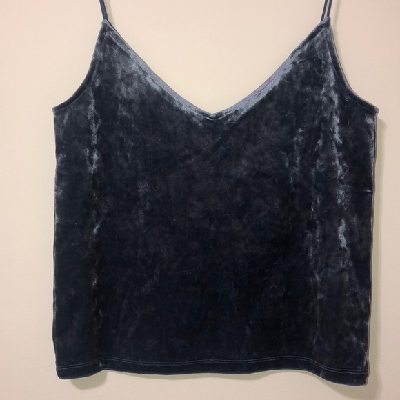 Velvet Blue Top, Size: XS - Picture 2 of 4